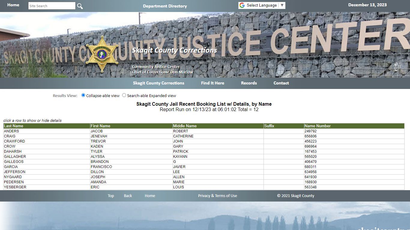 Skagit County Corrections